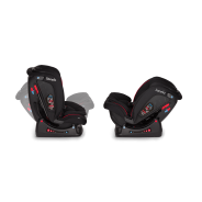 Lionelo Aart Black Carbon Red — fotelik samochodowy 0—36 kg
