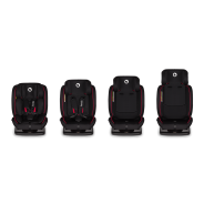 Lionelo Aart Black Carbon Red — fotelik samochodowy 0—36 kg