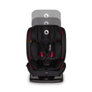 Lionelo Aart Black Carbon Red — fotelik samochodowy 0—36 kg