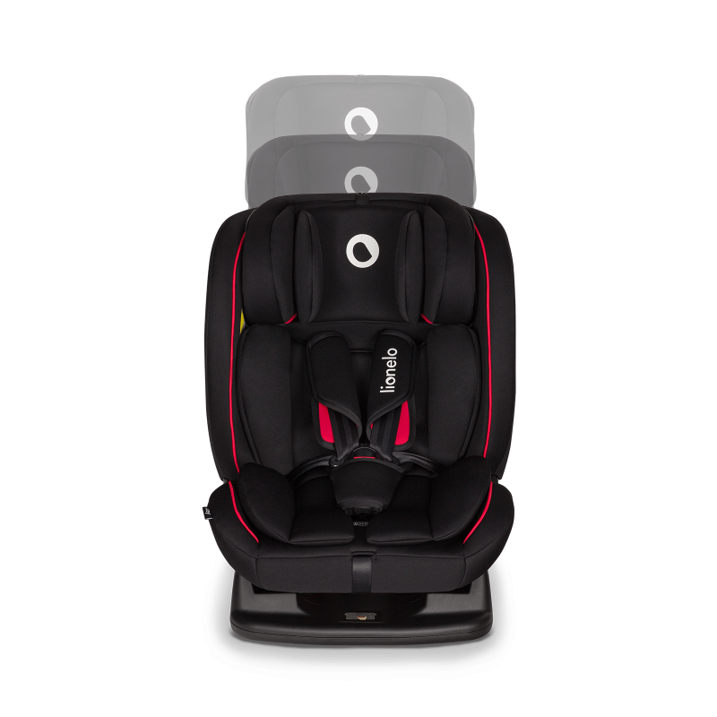 Lionelo Aart Black Carbon Red — fotelik samochodowy 0—36 kg