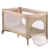 Lionelo Jasmin Easy Fold Beige Sand — Lit bébé 2en1