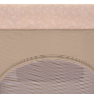 Lionelo Jasmin Easy Fold Beige Sand — Lit bébé 2en1