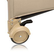 Lionelo Jasmin Easy Fold Beige Sand — Lit bébé 2en1