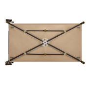 Lionelo Jasmin Easy Fold Beige Sand — Lit bébé 2en1