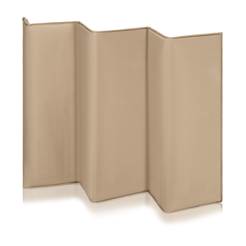 Lionelo Jasmin Easy Fold Beige Sand — Lit bébé 2en1