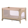 Lionelo Jasmin Easy Fold Beige Sand — Lit bébé 2en1