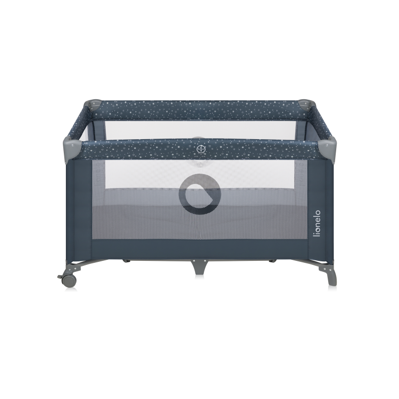 Lionelo Stefi Blue Grey — Lit bébé 2en1