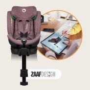 lionelo ​​Harmony i-Size Pink Mauve Bamboo — Siège-auto bébé