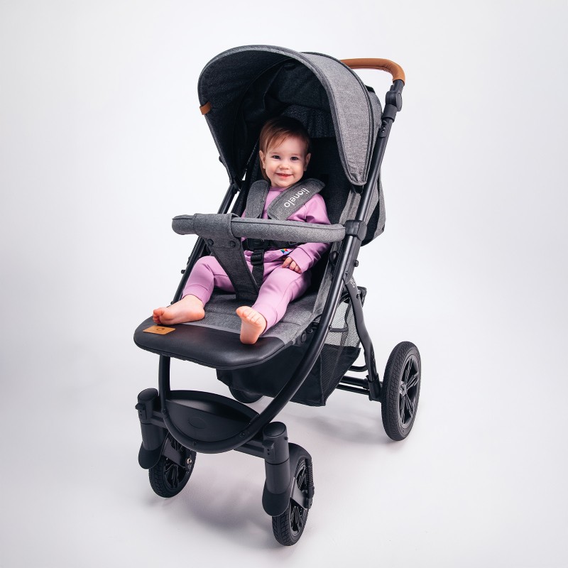 Lionelo Annet Tour Grey Stone — Poussette