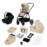 Lionelo Meril 3 en 1 Beige Sand — Poussette multifonction