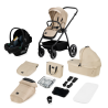 Lionelo Meril 3 en 1 Beige Sand — Poussette multifonction