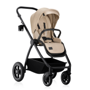 Lionelo Meril 3 en 1 Beige Sand — Poussette multifonction