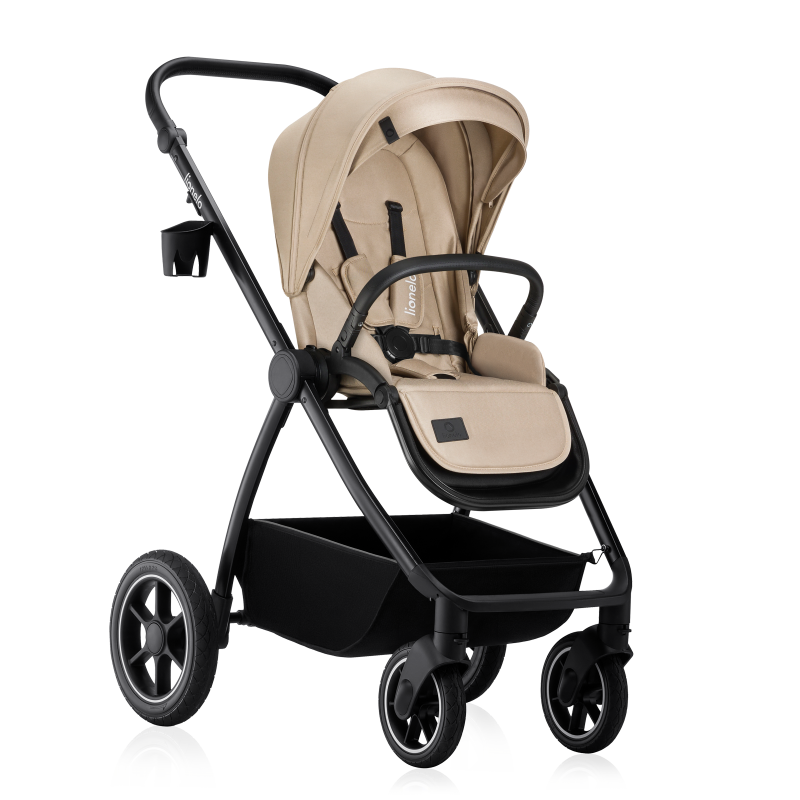 Lionelo Meril 3 en 1 Beige Sand — Poussette multifonction