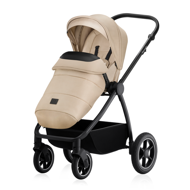 Lionelo Meril 3 en 1 Beige Sand — Poussette multifonction