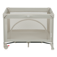 Lionelo Laura Beige Sand — Lit de voyage compact