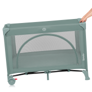 Lionelo Laura Green Sage — Lit de voyage compact