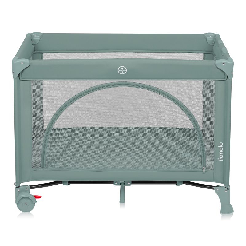 Lionelo Laura Green Sage — Lit de voyage compact