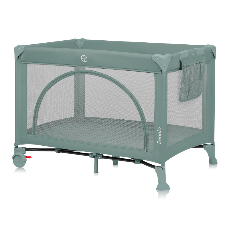 Lionelo Laura Green Sage — Lit de voyage compact