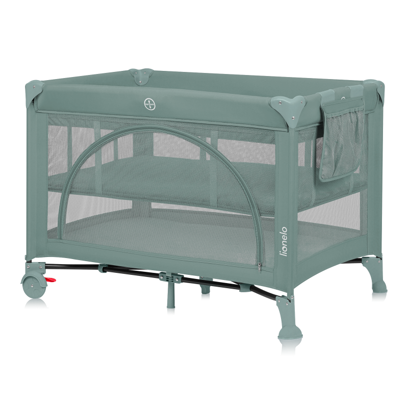 Lionelo Laura Green Sage — Lit de voyage compact