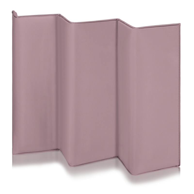 Lionelo Laura Pink Nude — Lit de voyage compact