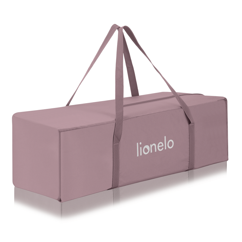 Lionelo Laura Pink Nude — Lit de voyage compact