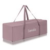 Lionelo Laura Pink Nude — Lit de voyage compact