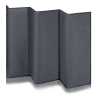Lionelo Laura Grey Concrete — Lit de voyage compact