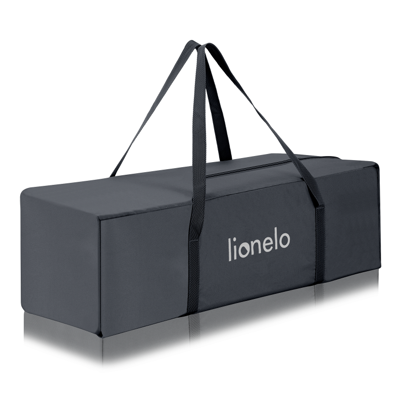 Lionelo Laura Grey Concrete — Lit de voyage compact