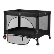 Lionelo Laura Black Carbon — Lit de voyage compact