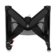 Lionelo Laura Black Carbon — Lit de voyage compact