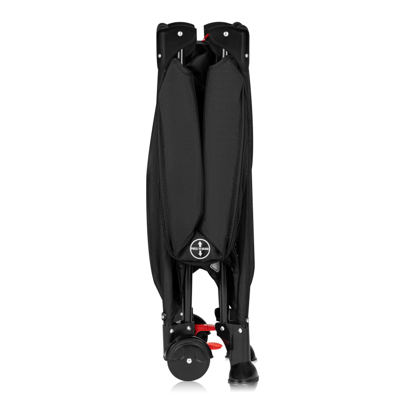 Lionelo Laura Black Carbon — Lit de voyage compact