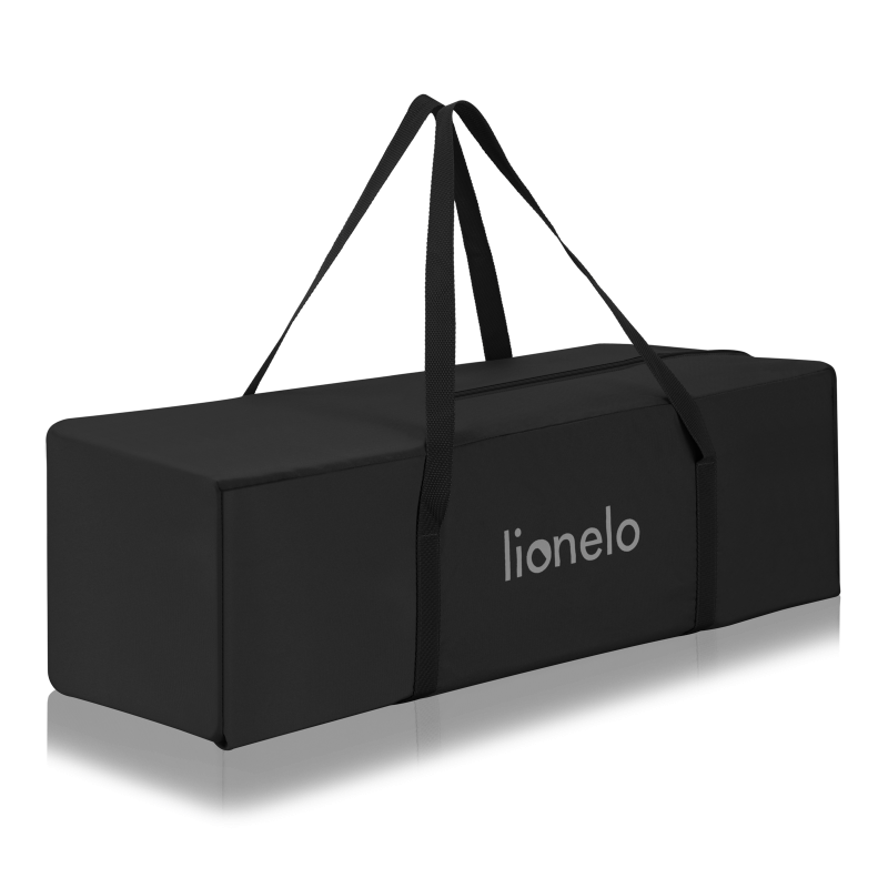 Lionelo Laura Black Carbon — Lit de voyage compact
