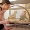 Lionelo Laura Beige Sand — Lit de voyage compact
