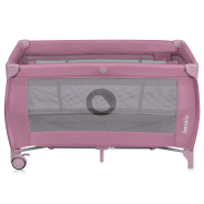 Lionelo Stefi Plus Pink Magnolia — Lit bébé 2en1