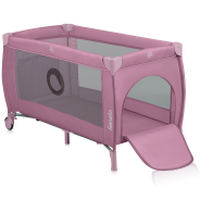 Lionelo Stefi Plus Pink Magnolia — Lit bébé 2en1