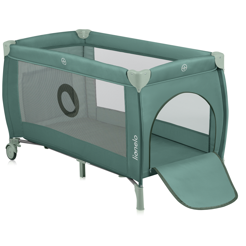 Lionelo Stefi Plus Green Olive — Lit bébé 2en1
