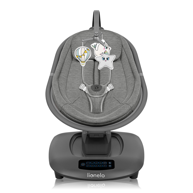 Lionelo Blossom Grey Concrete — Balancelle électrique