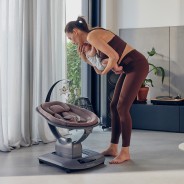 Lionelo Blossom Grey Concrete — Balancelle électrique
