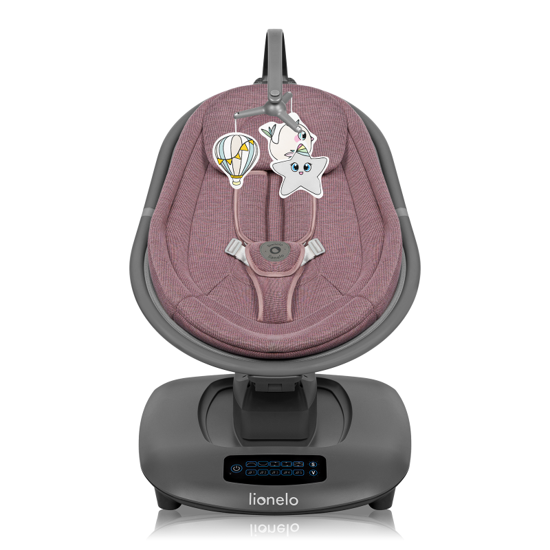 Lionelo Blossom Pink Mauve — Balancelle électrique