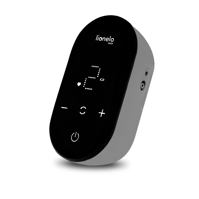 Lionelo Twee Go Grey Concrete — Tire-lait électrique