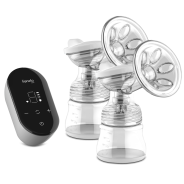 Lionelo Twee Go Grey Concrete — Tire-lait électrique