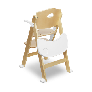 Lionelo Floris Natural White — Chaise haute 3en1