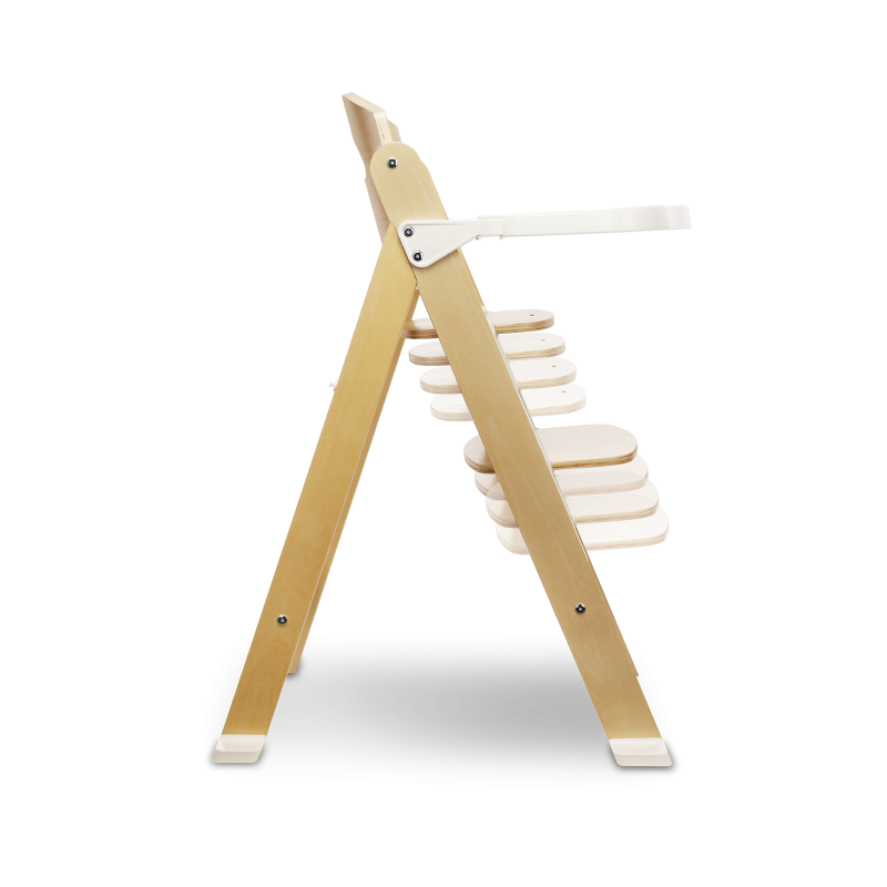 Lionelo Floris Natural White — Chaise haute 3en1