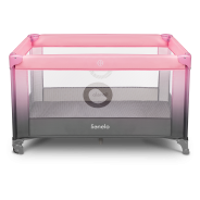 Lionelo Stefi Pink Ombre — Lit bébé 2en1