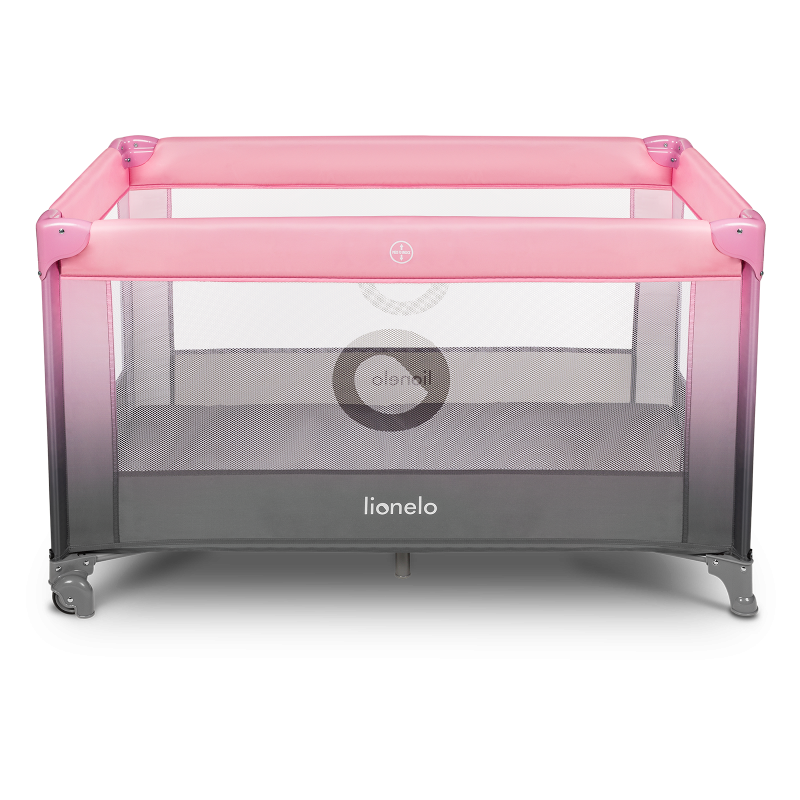 Lionelo Stefi Pink Ombre — Lit bébé 2en1