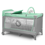 Lionelo Flower Turquoise — Lit bébé 2en1