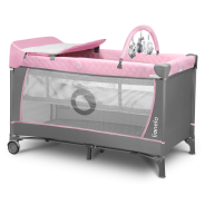 Lionelo Flower Flamingo — Lit bébé 2en1