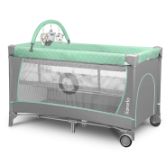 Lionelo Flower Turquoise — Lit bébé 2en1