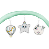 Lionelo Flower Turquoise — Lit bébé 2en1