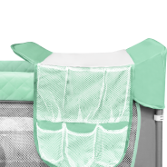 Lionelo Flower Turquoise — Lit bébé 2en1